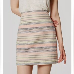 LOFT pastel skirt